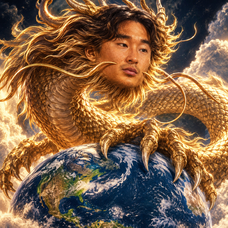 The Worldly Dragon logo