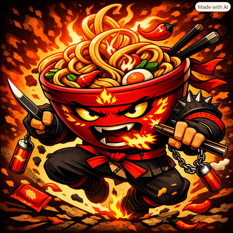SPICY NOODLE logo