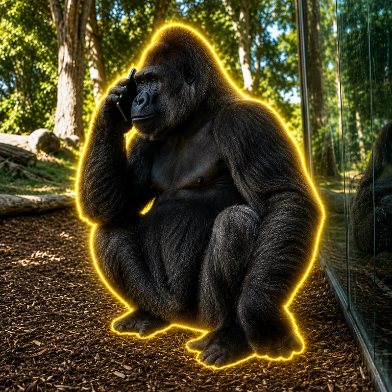Ape On Phone logo