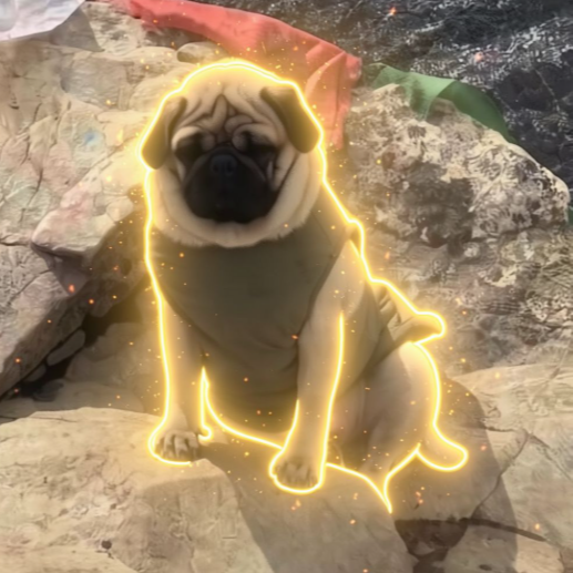 The Pugventure logo