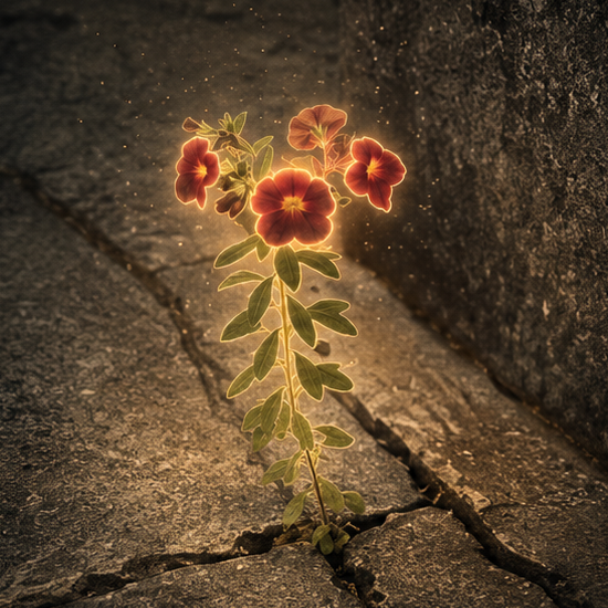 The Nietzschean Calibrachoa logo