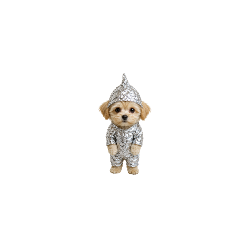 Tiny Tinfoil Dog logo