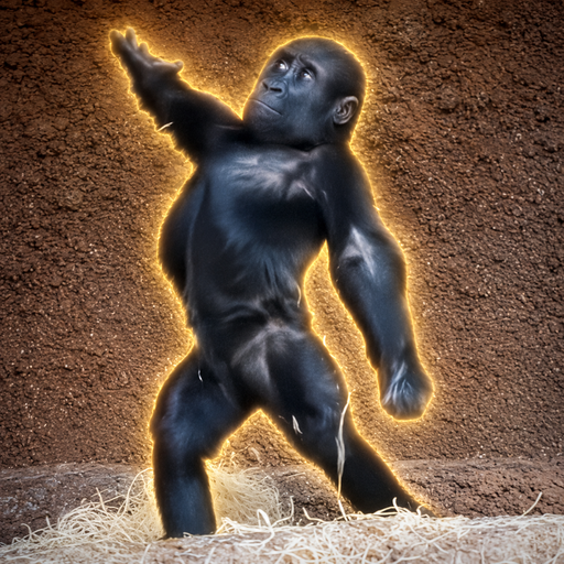 Mobi The Gorilla logo