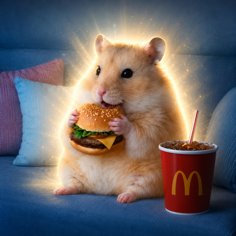 The Eating Hamster logo