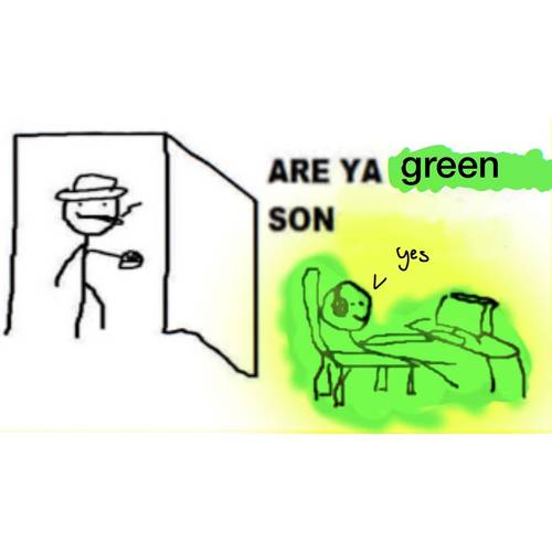 GREEN