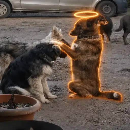 The Dogefather logo