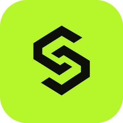 Curved logo