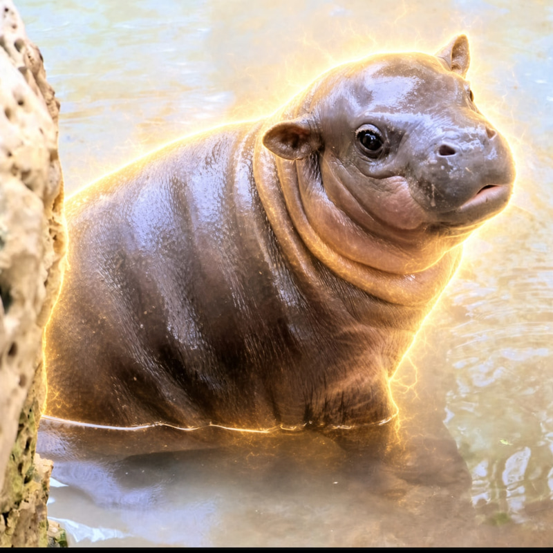 Mars The Pygmy Hippo logo
