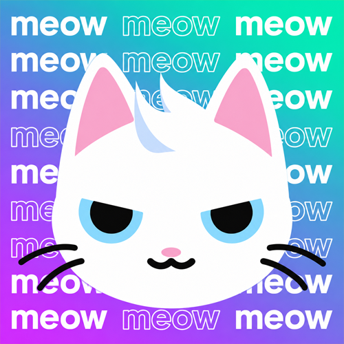 Meow Meow logo