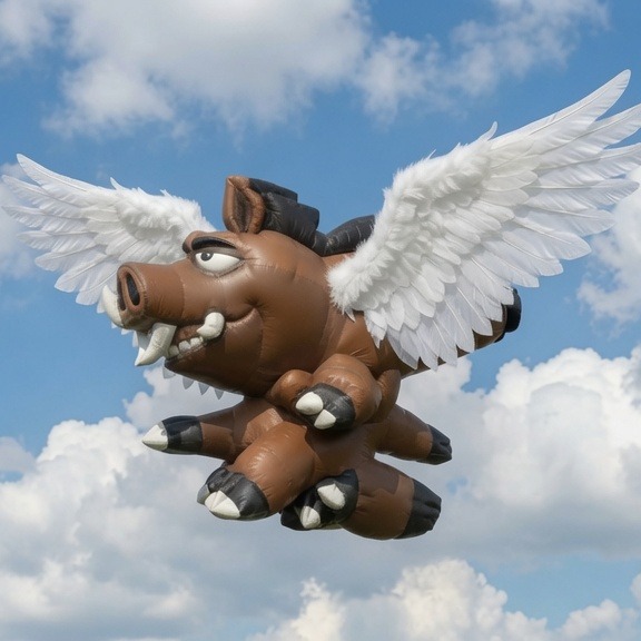Flying Pig Balloon logo