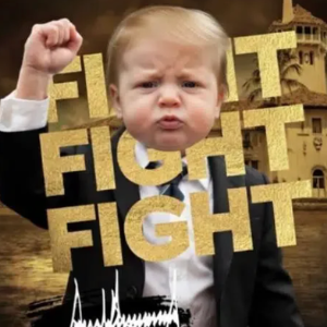 Official Baby Trump logo
