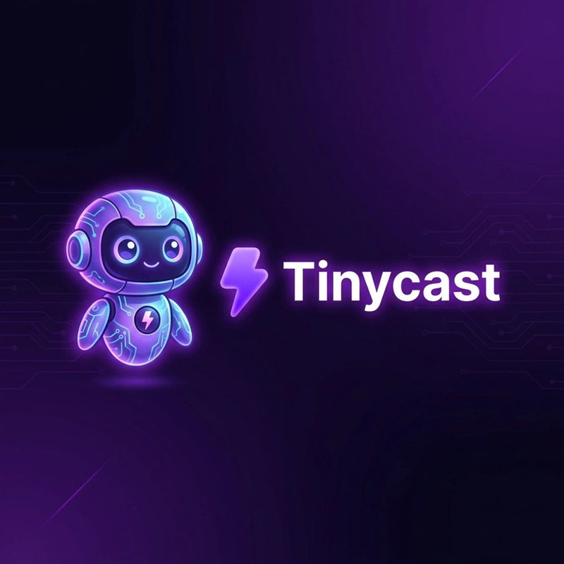 TinyCast Ai logo