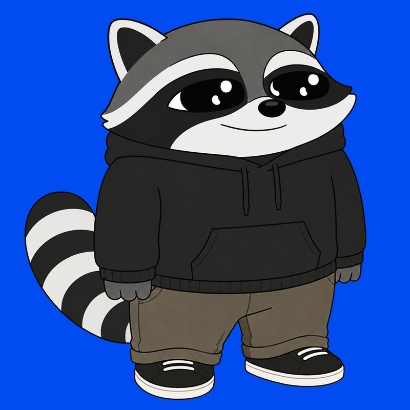 Raccoon Guy logo