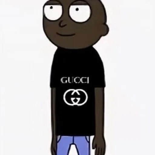 Nigga Gucci Morty logo