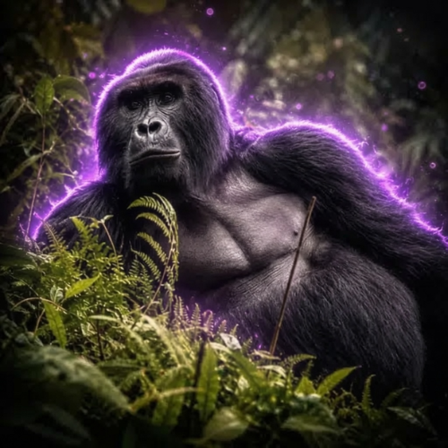 The Posing Gorilla logo
