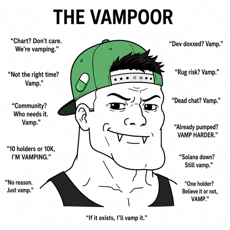 The Vampoor logo