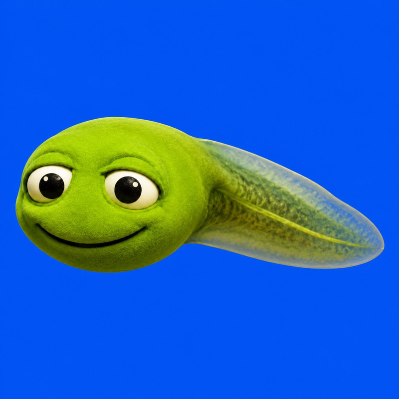 The Tadpole Pepe logo