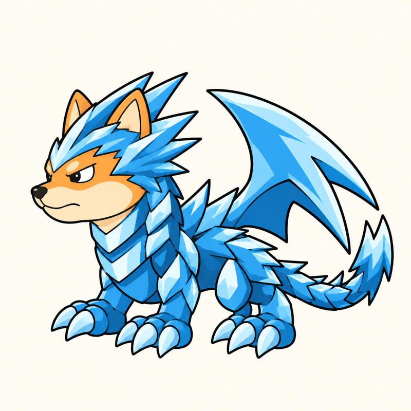 Blue-Eyes White Inu logo