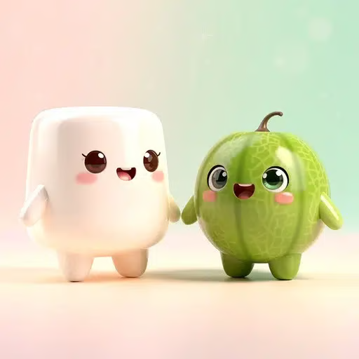 Marshmallow & Melon logo