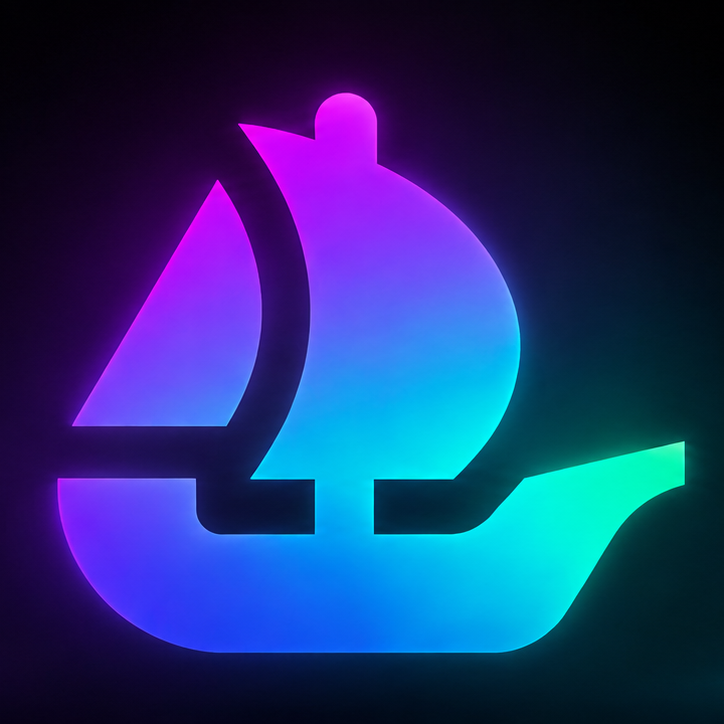 OPENSEA NEW LOGO logo