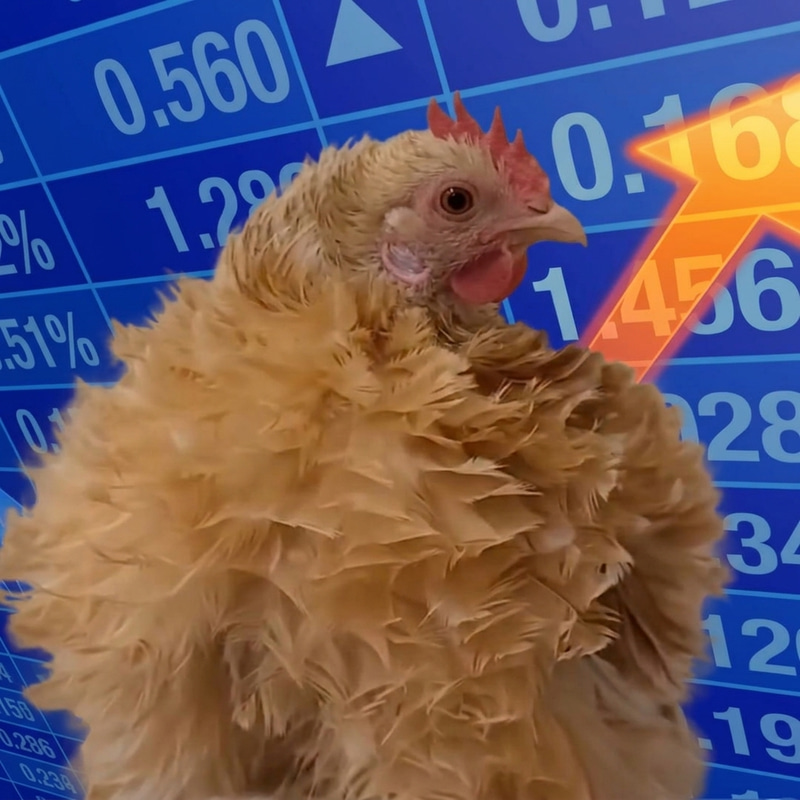 The Trading Chicken logo