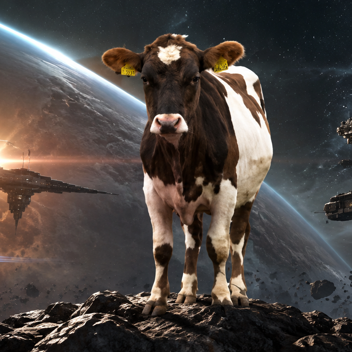 VALVA THE COW logo