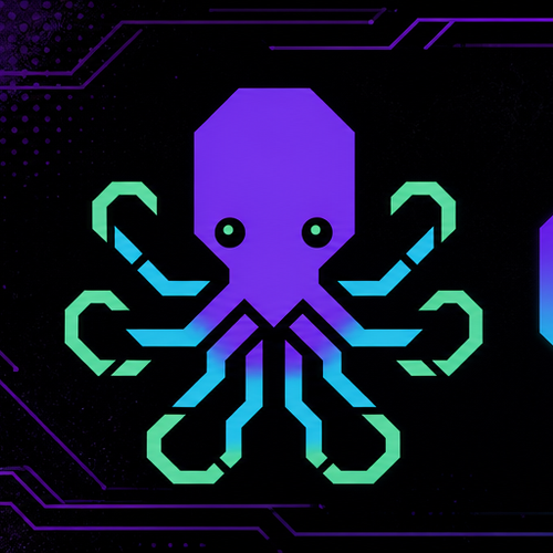 Octana The Octopus logo
