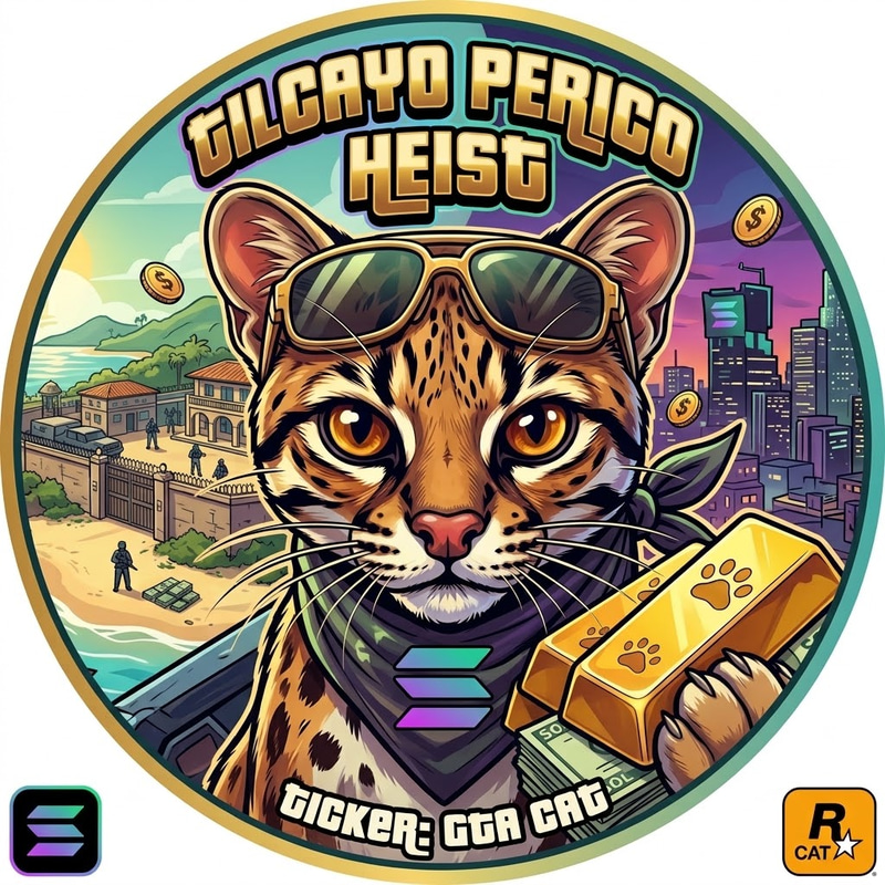 Tilcayo Perico Heist Cat logo