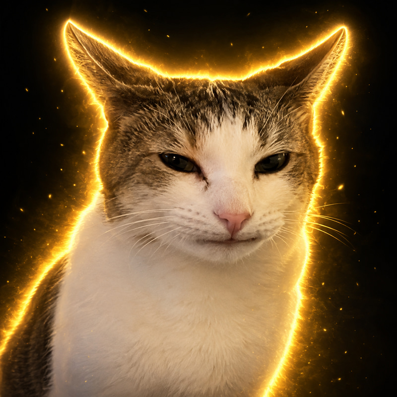 Disgust Cat logo