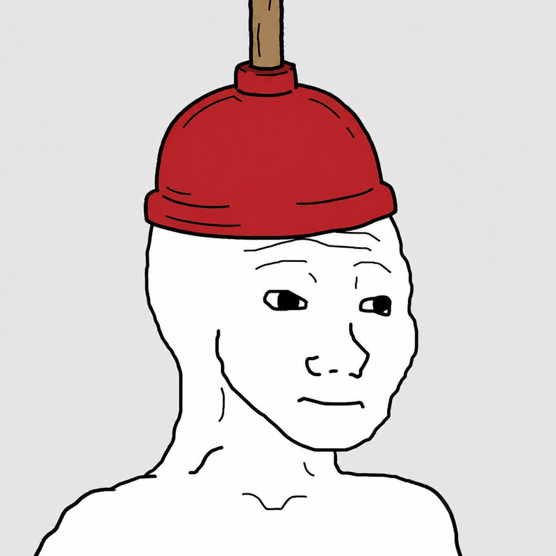 Plumber Wojak logo