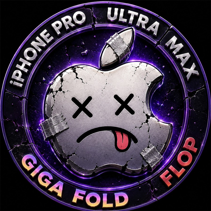 IPhone Pro Ultra Max Giga Fold logo