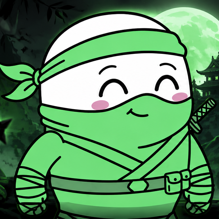 The Pumpfun Ninja logo