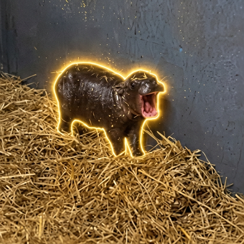 Parkour The Pygmy Hippo logo