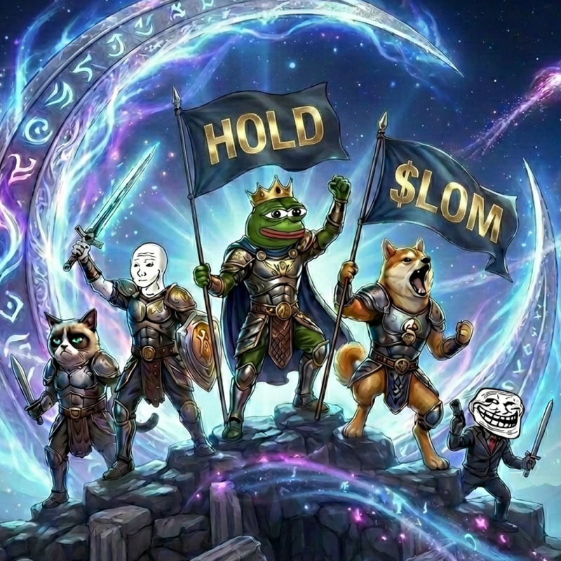 LEAGUE OF MEME COIN logo