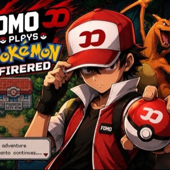 Fomo Plays Pokemon logo