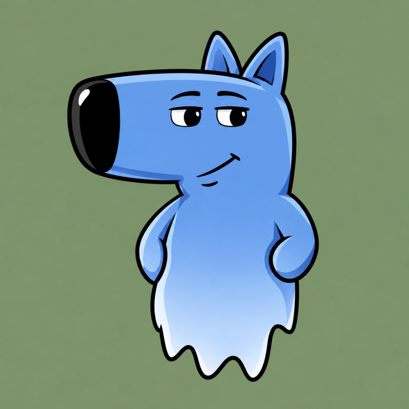 Just A Ghost Guy logo