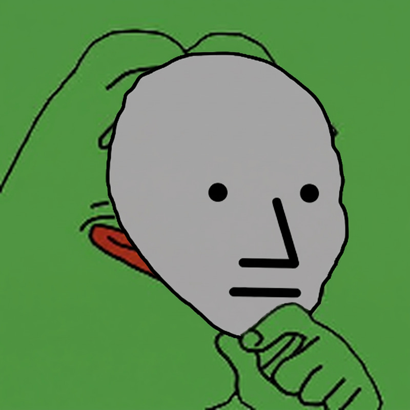 Non Pepe Character logo