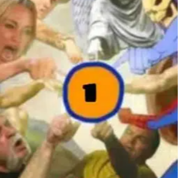 One