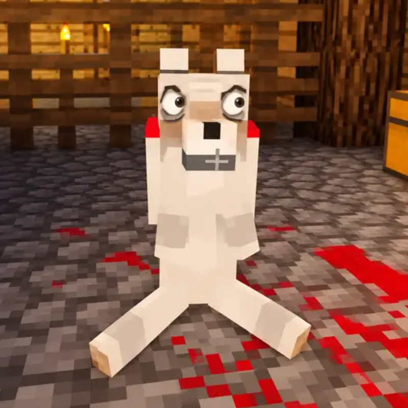 Jerry The Minecraft Dog logo
