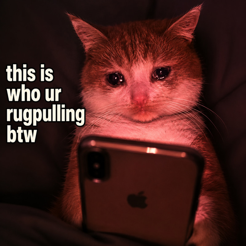 This Is Who You're Rug Pulling logo