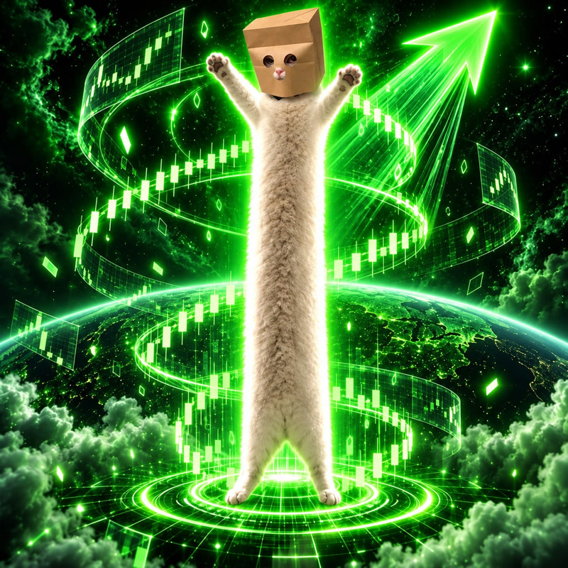 Looong Anonymous Cat logo