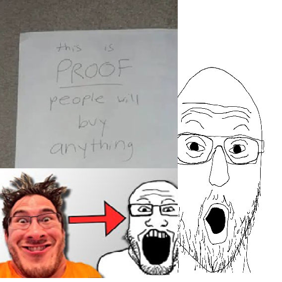 Proof Ppl Will Buy Anything logo