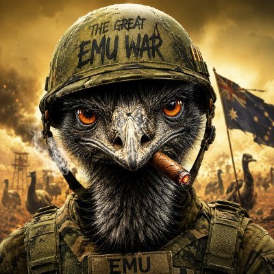 The Great Emu War logo