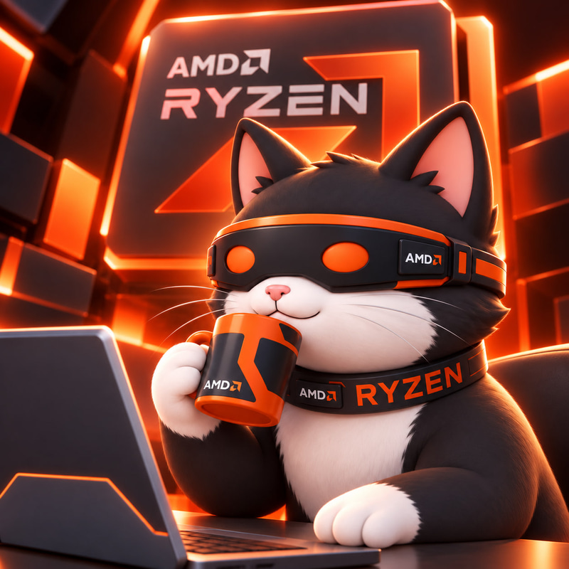 RYZEN KITTY logo