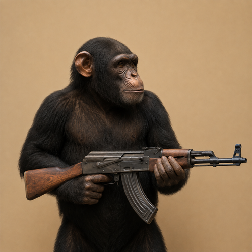 Ape Wif AK-47 logo
