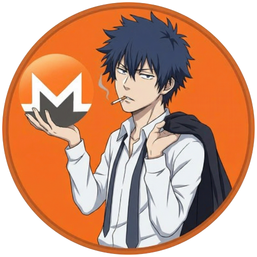Monero-San logo