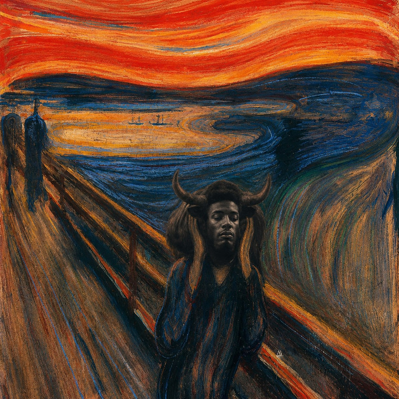 The Scream Bull logo