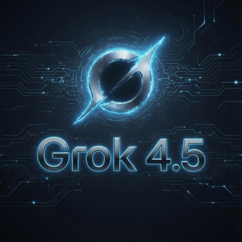 GROK 4.5 logo