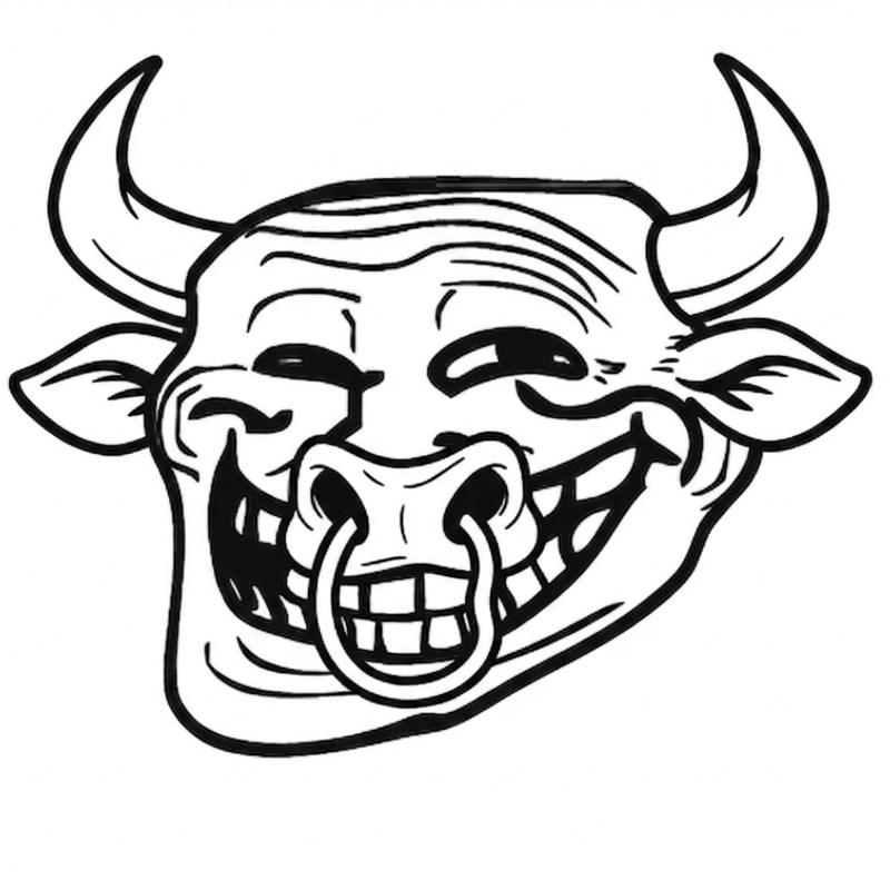Troll Bull logo